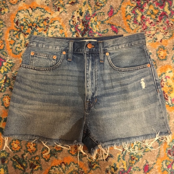 madewell dad jean shorts